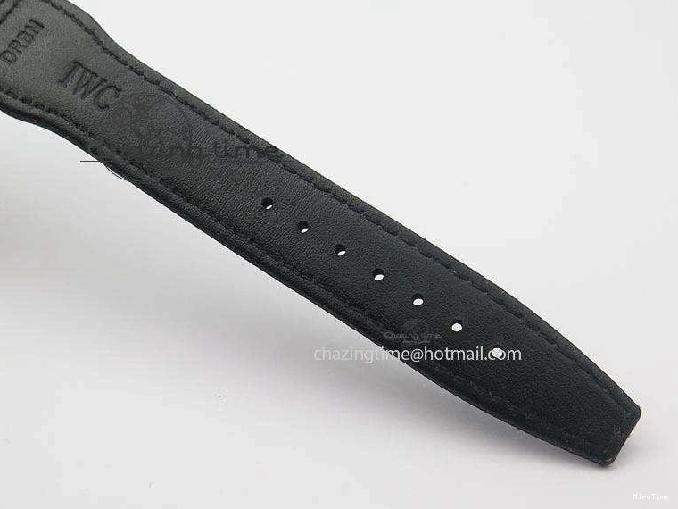 MIROTIME 0321 EasyCare Pilot Chrono IW388001 Real Ceramic ZF 1:1 Best Edition On Black Nylon Strap A 7279